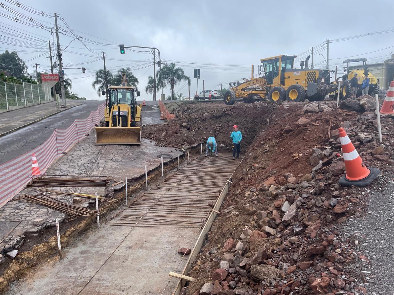 Tr Nsito Alterado Para Nova Etapa De Constru O Do Complexo Vi Rio