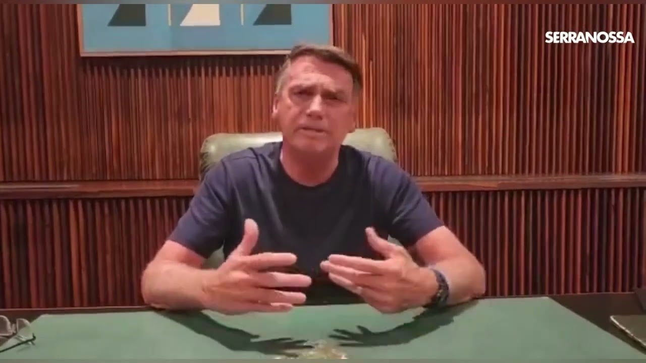 Manifestação do presidente Bolsonaro
