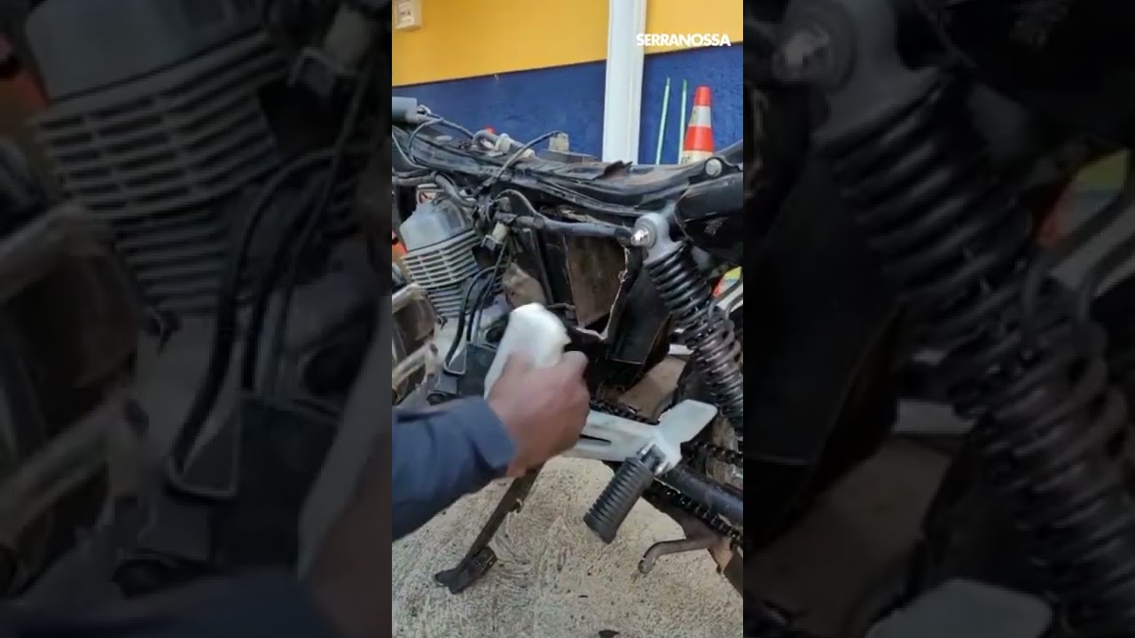 PRF prende traficante com quase 6 kg de cocaína escondidos em moto em Bento Gonçalves