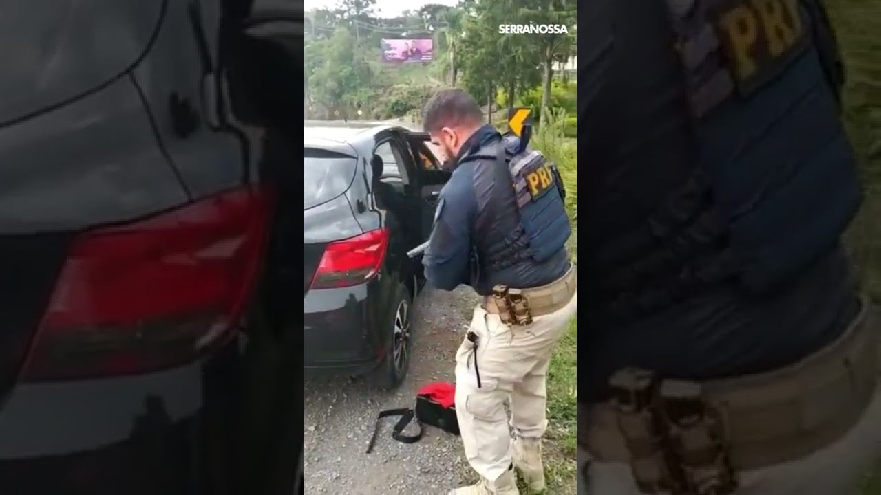 PRF intercepta quadrilha armada em Bento