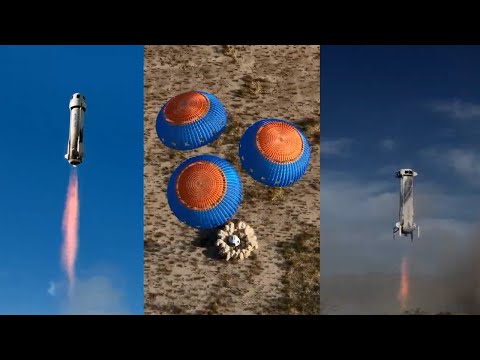 Blue Origin NS-21: New Shepard launch and landing