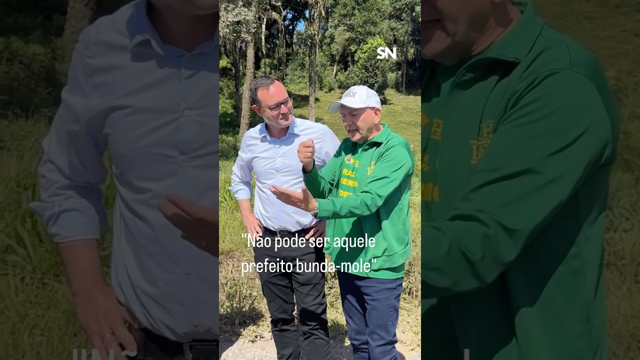 "Não pode ser aquele prefeito bunda-mole"