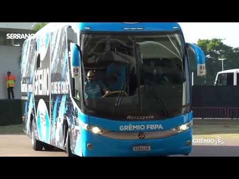 Grêmio divulga imagens de ataque com pedras ao ônibus antes do Grenal