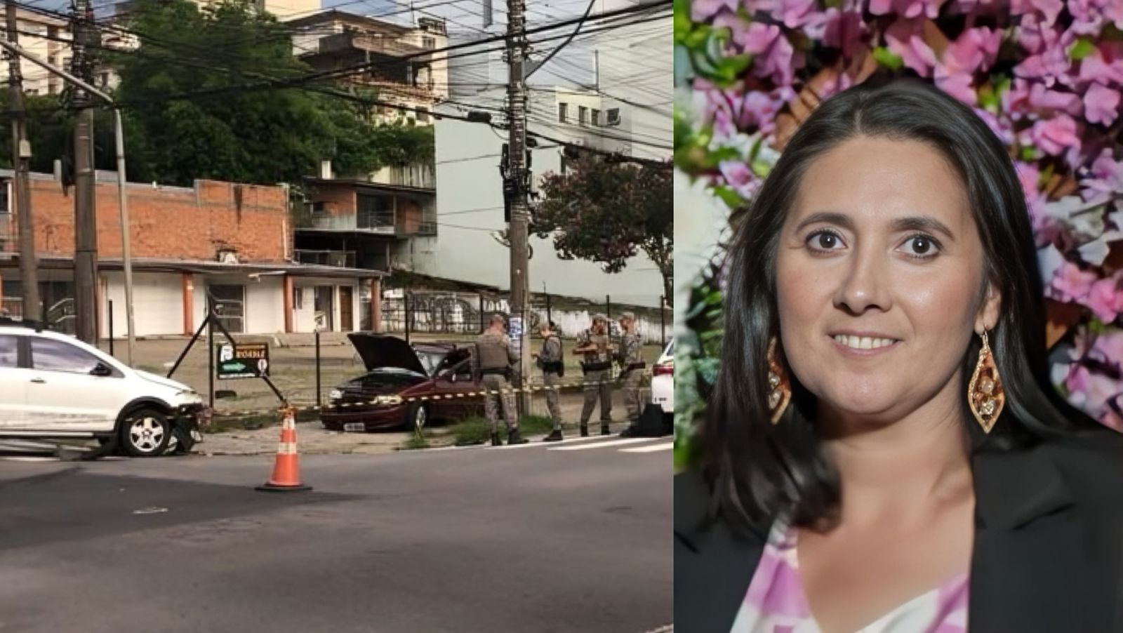 Foi identificada como Adriana Vidal, de 49 anos, a mulher que faleceu após um acidente de trânsito na manhã desta sexta-feira, 8 de março, por volta das 6h15, no Centro de Caxias do Sul.
