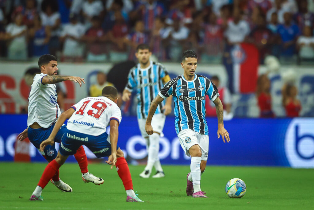 Grêmio perde para o Bahia por 1 a 0