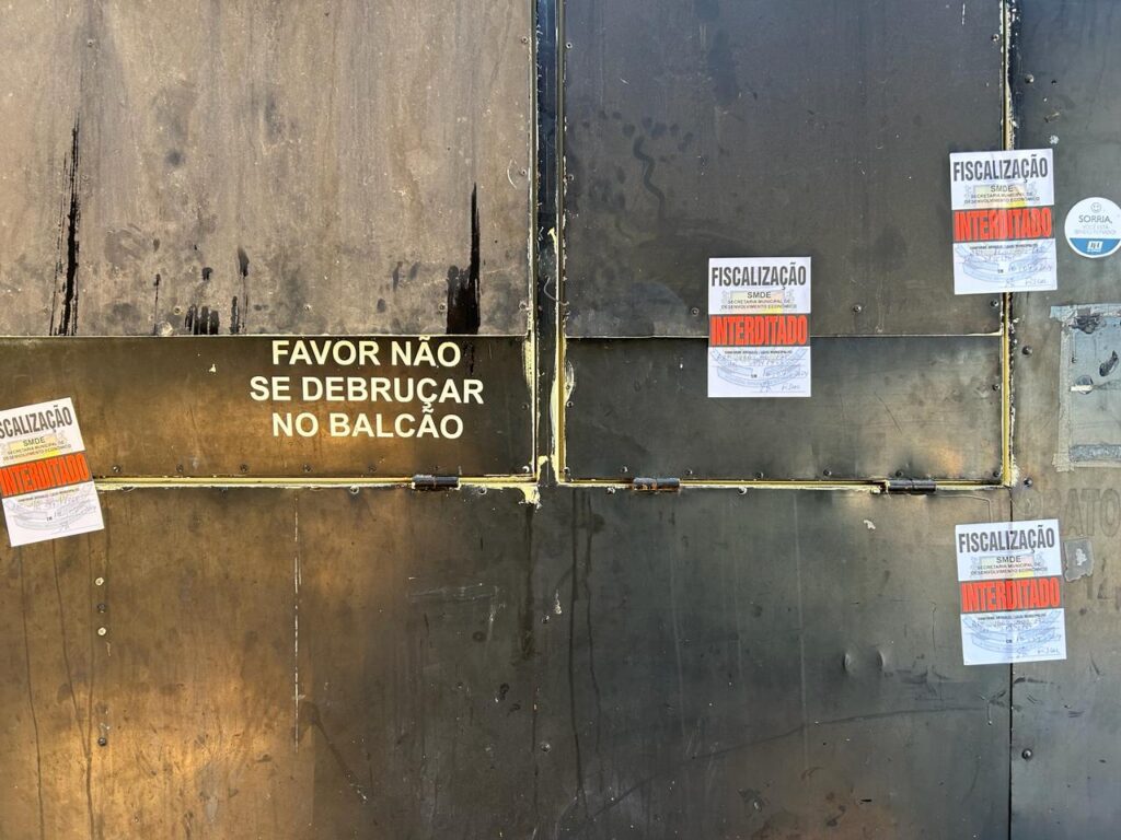 Prefeitura de Bento fecha lanchonete clandestina no São Roque