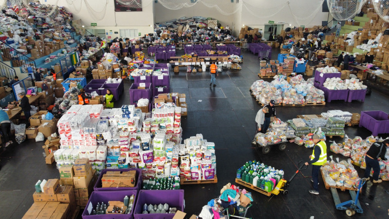 Centro Regional de Doações da Serra Gaúcha já enviou mais de 540 cargas de donativos