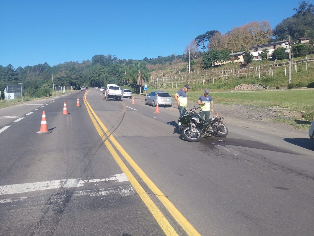 Motociclista morre em acidente na RSC-453, em Bento Gonçalves