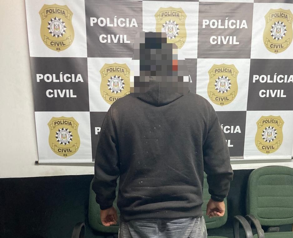 Foragido da Justiça é preso pela Polícia Civil em Bento Gonçalves