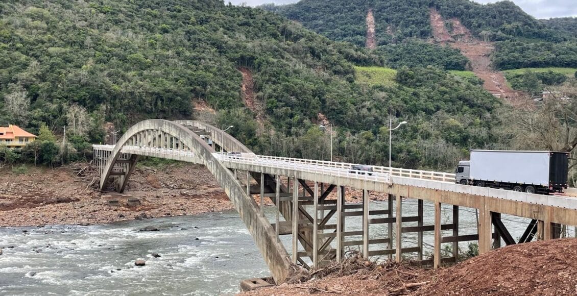 Horários de trânsito na Serra das Antas entre Bento Gonçalves e Veranópolis. Foto: Diogo Zanetti