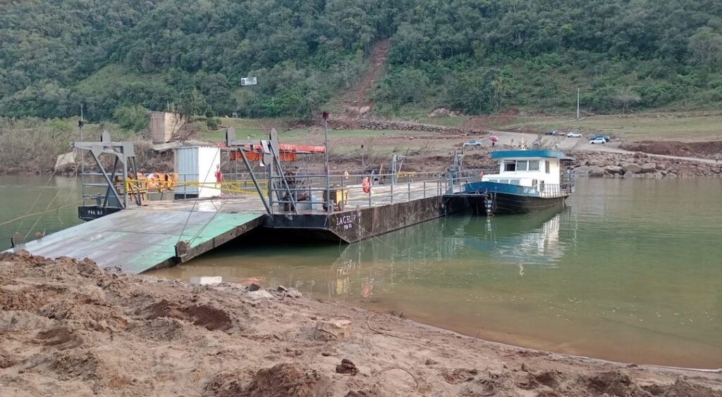 Nova balsa deve ser inspecionada nesta terça, com previsão de início de operação para dia 07/08