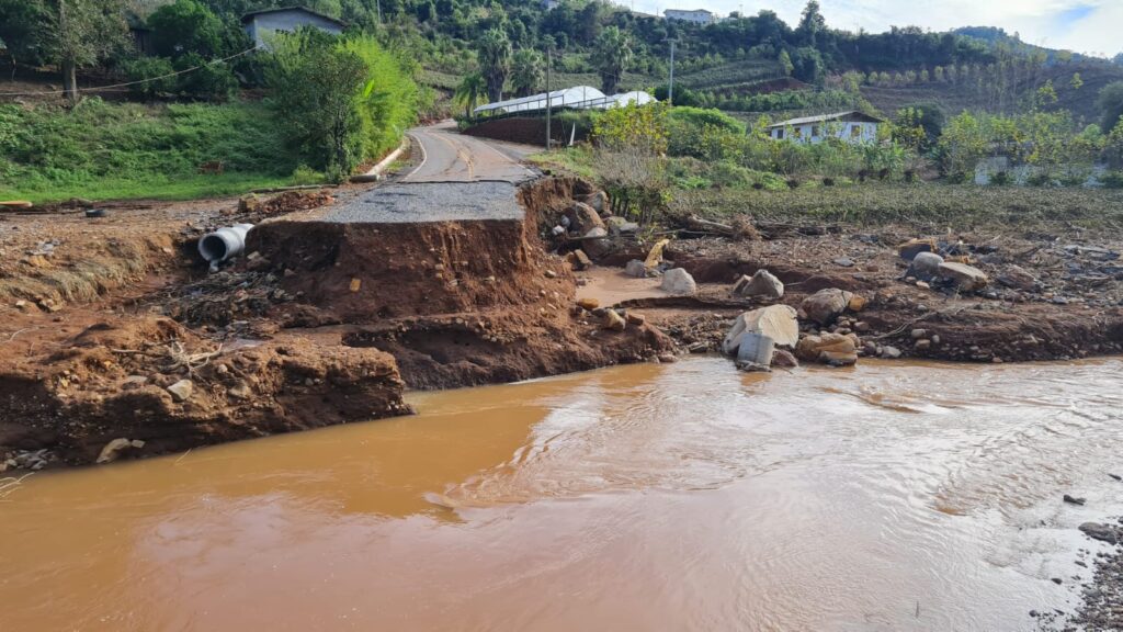 Empresa de Garibaldi vai erguer nova ponte no Vale Aurora, em Bento Gonçalves