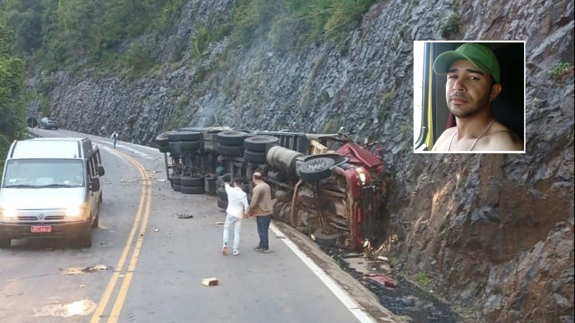 Morre no hospital motorista ferido em acidente na ERS-122, em Flores da Cunha