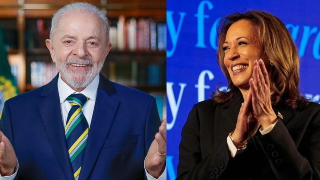 Vitória de Kamala Harris é mais segura para a democracia, diz Lula