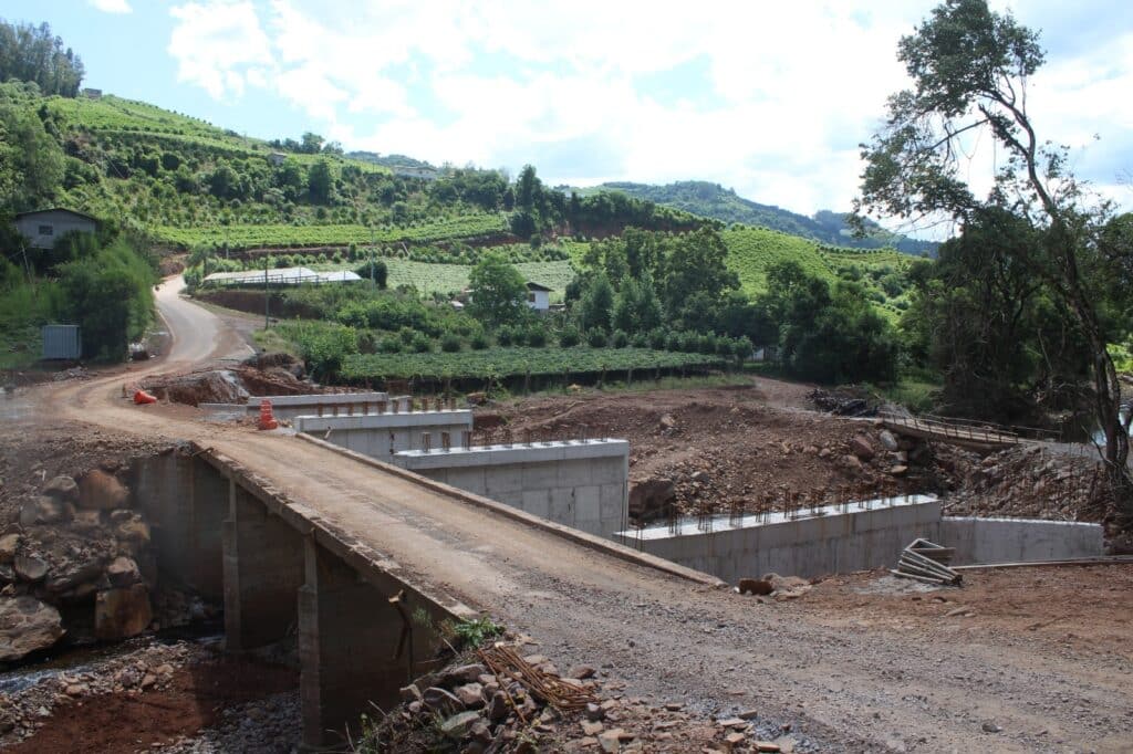 Pontes pelo interior de Bento Gonçalves irão custar R$ 8,1 milhões