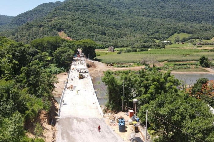 Inauguração de nova ponte entre Caxias e Nova Petrópolis deve ocorrer em dezembro