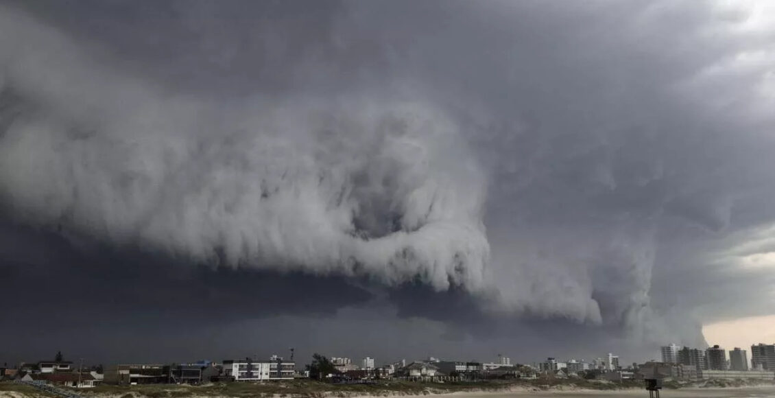 Alerta de tempestades no RS