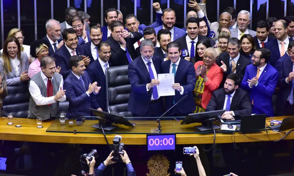 Hugo Motta é o novo presidente da Câmara dos Deputados.