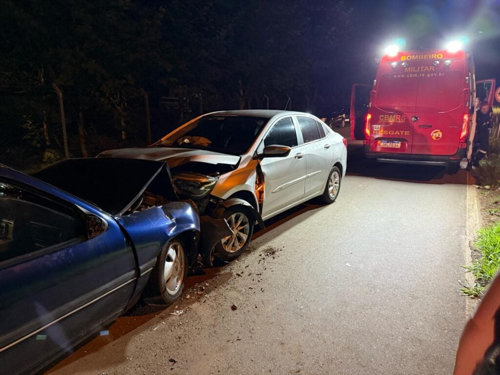 Acidente nos Caminhos de Pedra deixa 5 feridos em Bento Gonçalves.