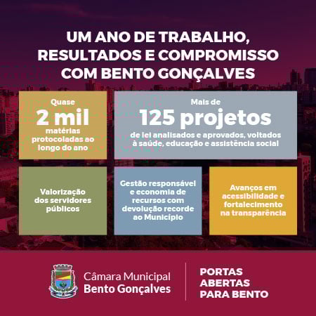 Ad banner Câmara Bento