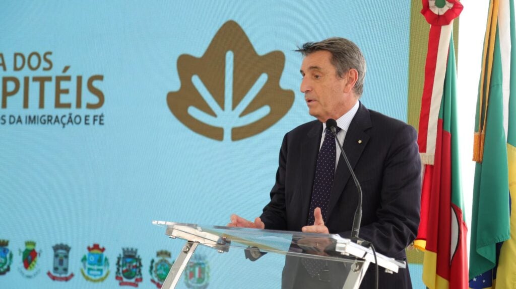 “Abri a janela do hotel e me perguntei: ‘Estou no Vêneto? Ou na Toscana?’”, disse o embaixador da Itália no Brasil, Alessandro Cortese.