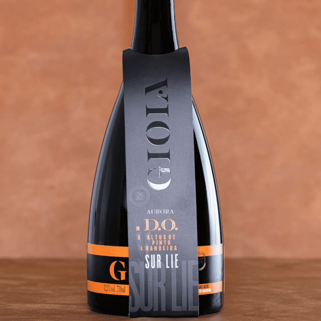 Aurora Gioia Sur Lie Rosé D.O. Altos de Pinto Bandeira.