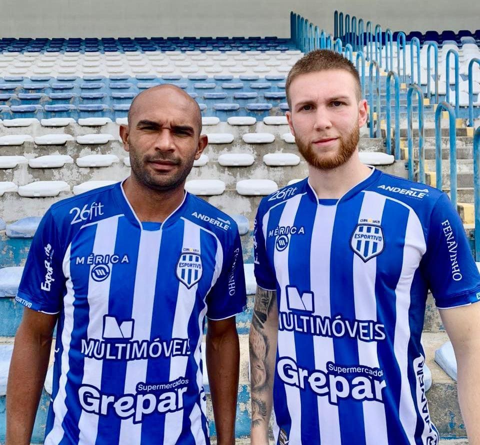 Felipe Cordeiro e Joesley da Silva são os novos reforços do Clube Esportivo de Bento Gonçalves.