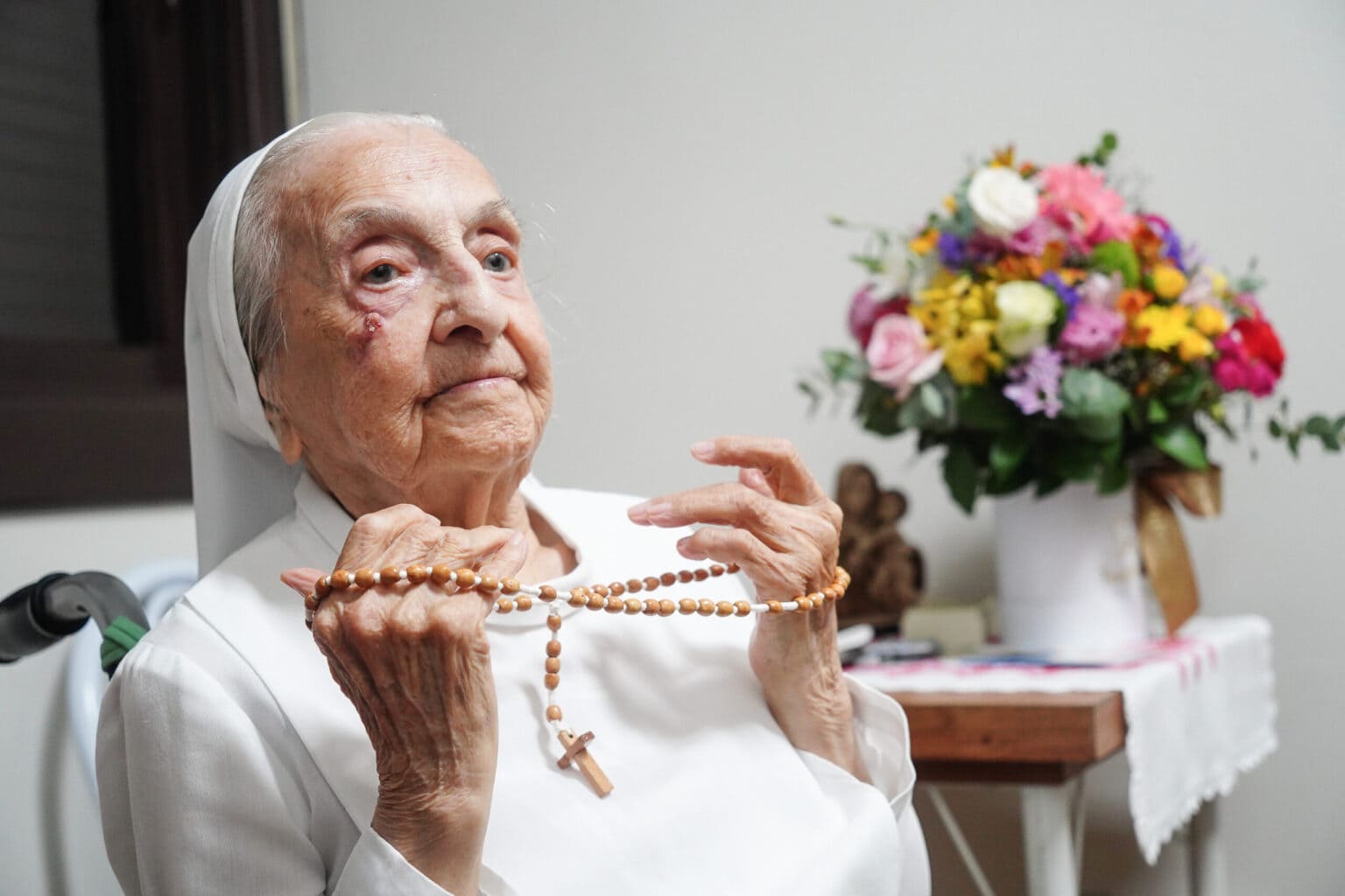 Morre a gaúcha Inah Canabarro Lucas, a pessoa mais velha do mundo.