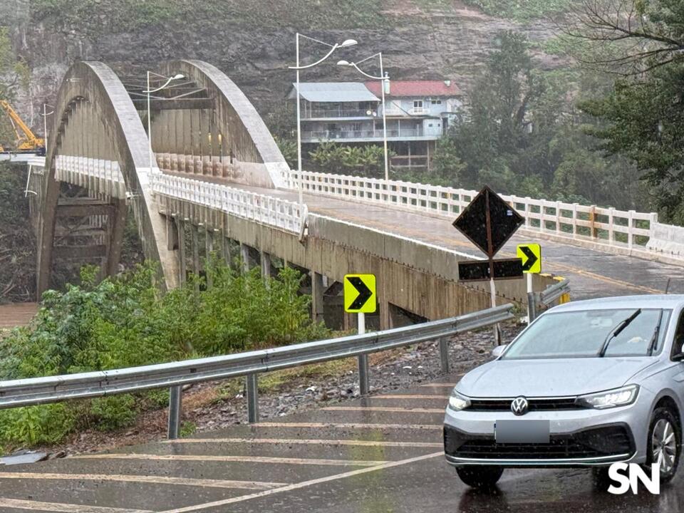 BR-470 na Serra das Antas tem horário de comboio nesta sexta-feira.
