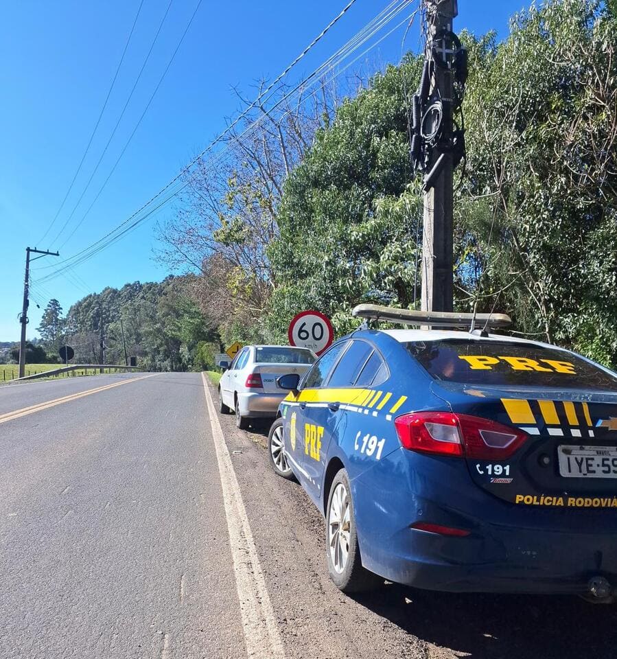 Bêbado às 11 da manhã: mais um irresponsável preso por embriaguez na BR-470.
