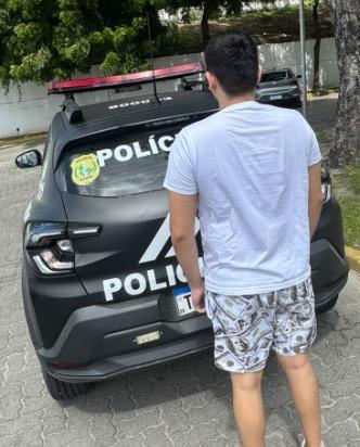 Cearense é preso por induzir menina de Bento a gravar nome no peito com gilete.