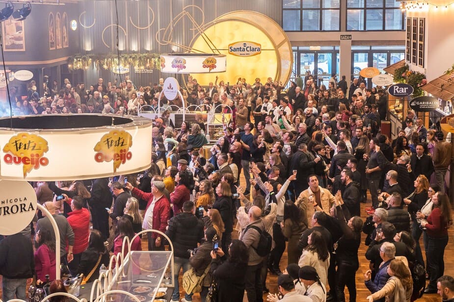 FestiQueijo recebe mais de 5 mil pessoas na abertura – evento vai até 27 de julho em Carlos Barbosa.