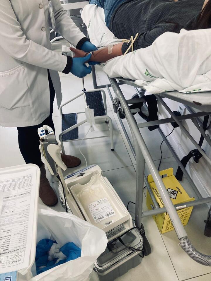 Hospital Tacchini Carlos Barbosa coleta 90 bolsas de sangue em nova edição do Dia D.
