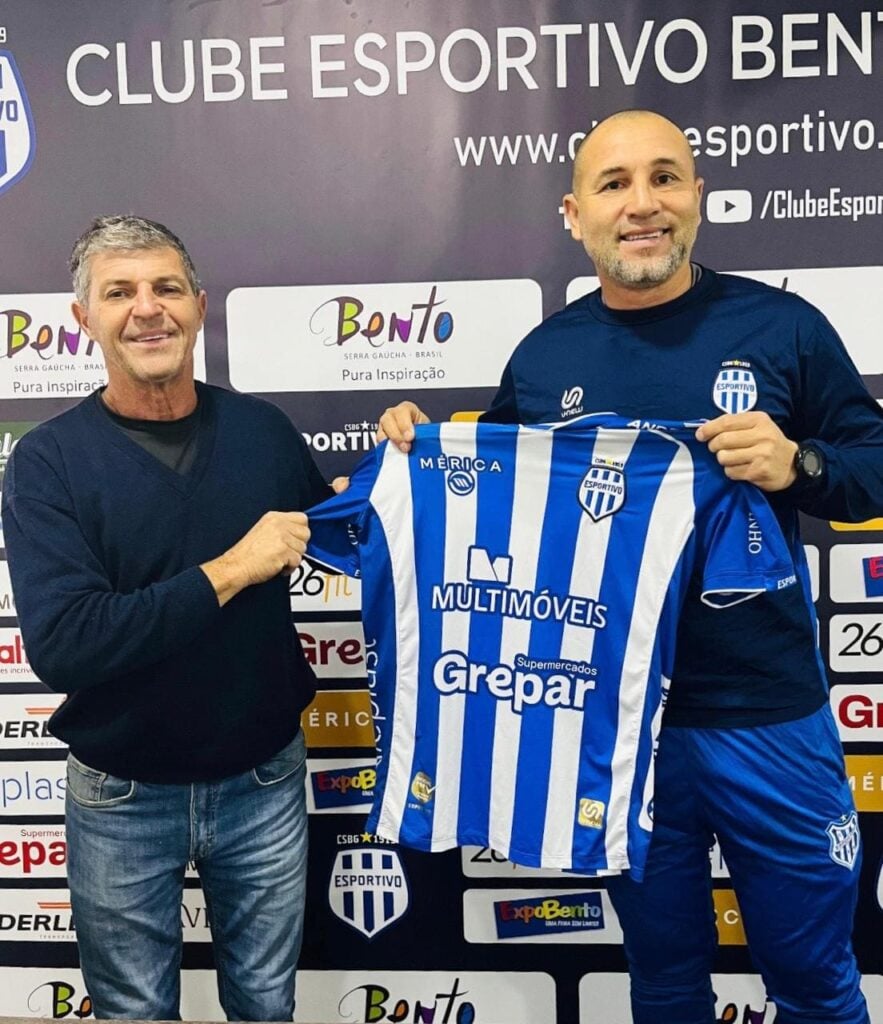 Márcio Nunes é anunciado como novo técnico do Clube Esportivo de Bento Gonçalves.