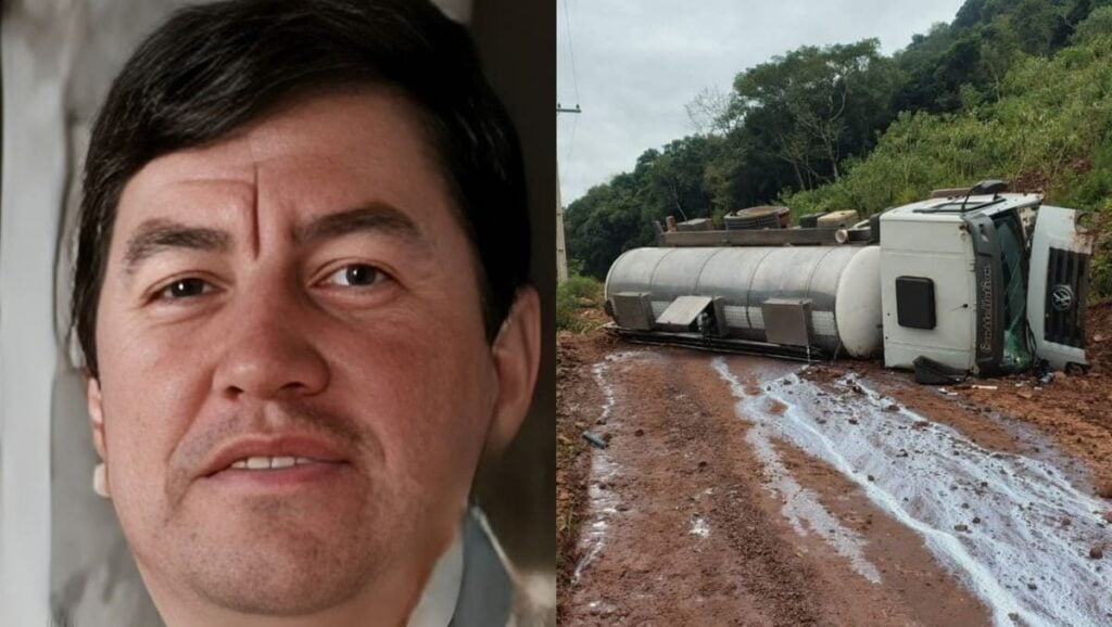 Márcio Monteiro, de 45 anos, pulou do caminhão sem freios na quinta-feira (24), em Imigrante; ele estava internado, mas não resistiu aos ferimentos.