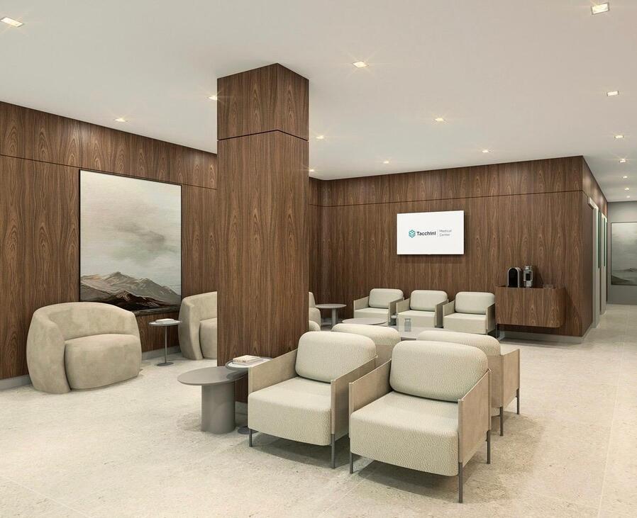 Tacchini Medical Center terá espaço exclusivo para cuidados com a saúde da mulher.