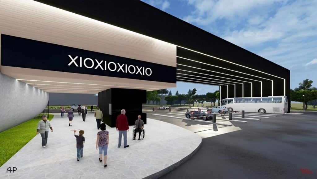 Parque de Eventos de Bento Gonçalves vai ganhar novo pórtico de entrada.