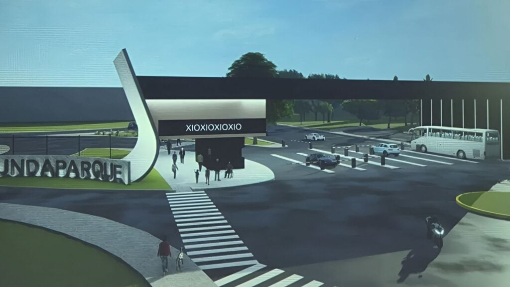 Parque de Eventos de Bento Gonçalves vai ganhar novo pórtico de entrada.
