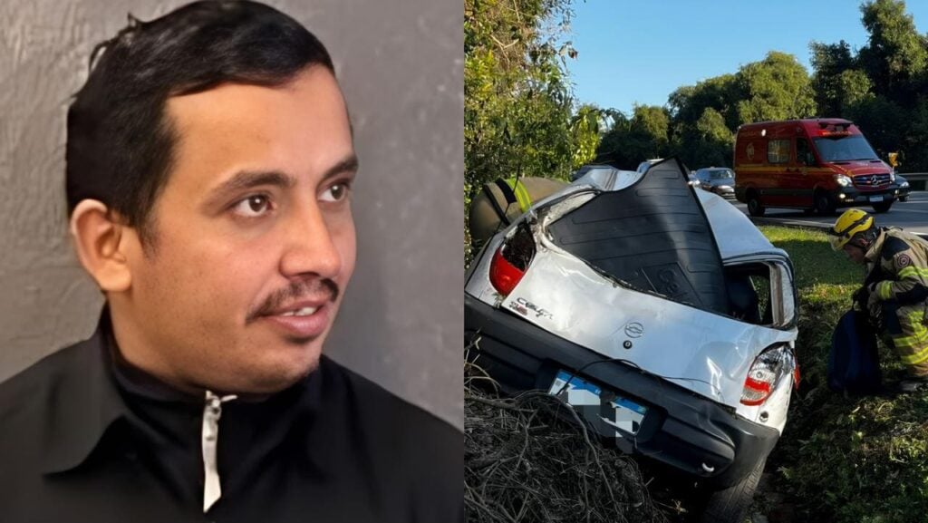 Rosinei de Lima dos Reis, 32 anos, morreu três dias após capotar o carro na BR-470, em Bento Gonçalves.