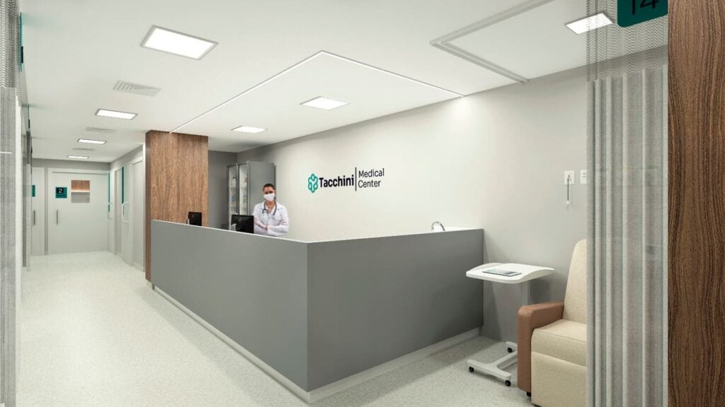 Tacchini Medical Center vai ter espaço exclusivo para exames de colonoscopia e endoscopia.