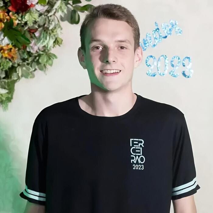 Bruno Frohlich, de 19 anos, voltava de uma partida de futebol em Carlos Barbosa e morreu em acidente de trânsito no interior de Maratá.