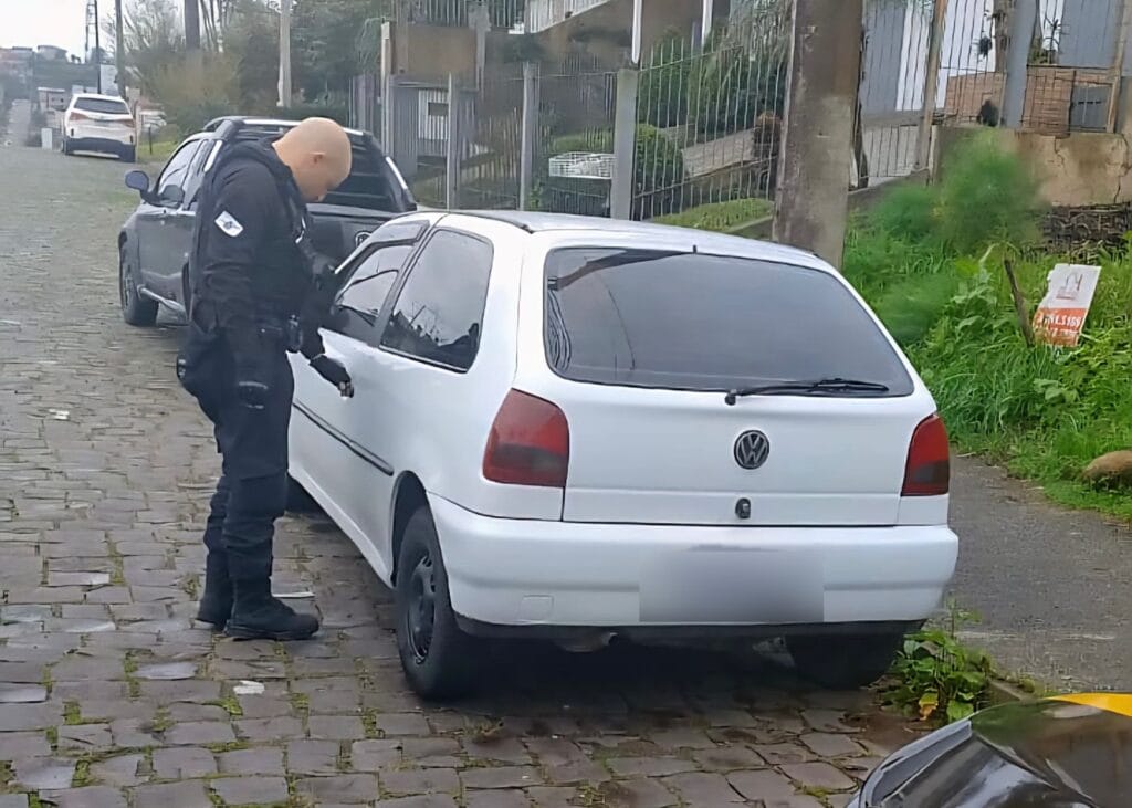 GCM recupera mais um golzinho furtado no bairro Progresso em Bento Gonçalves.
