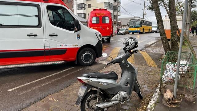 Idoso de 80 anos é atropelado em Bento Gonçalves.