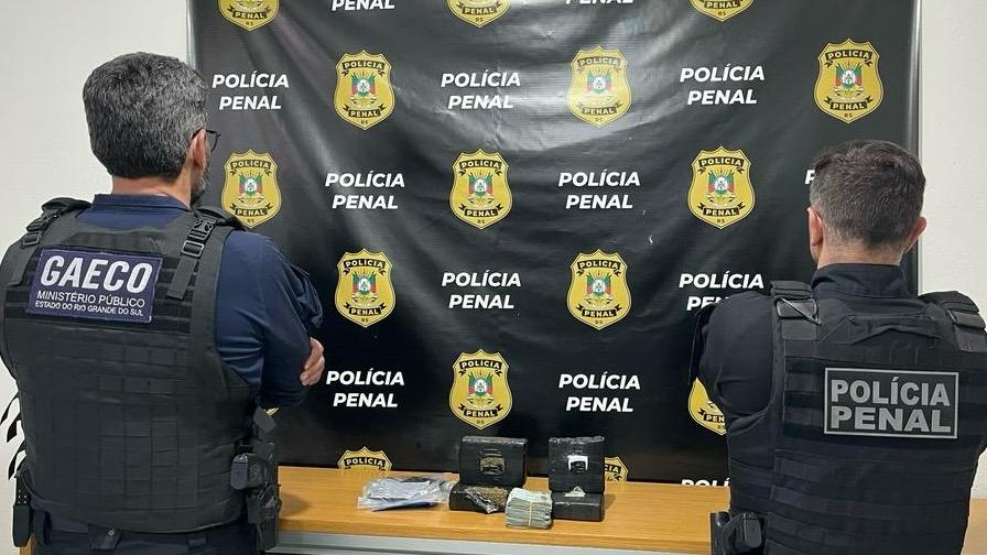 Policial levava drogas para dentro do presídio de Caxias do Sul.
