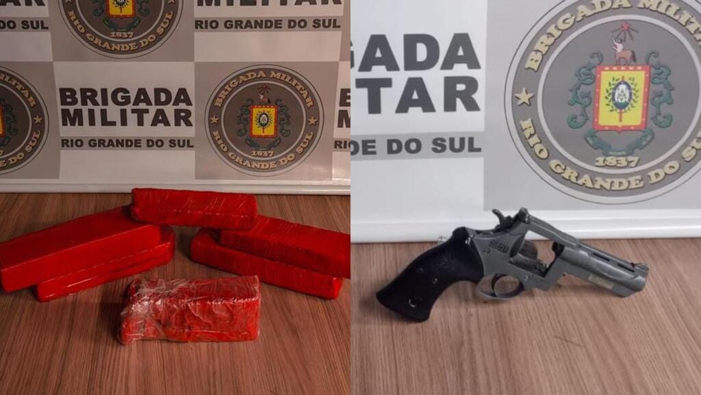 Terça da pesada: prisões por tráfico de drogas e porte ilegal de arma em Bento Gonçalves.