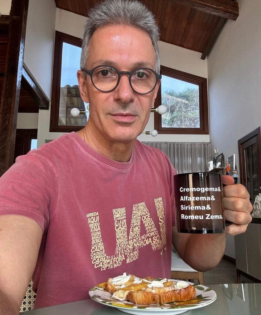 Romeu Zema se lança pré-candidato à Presidência.