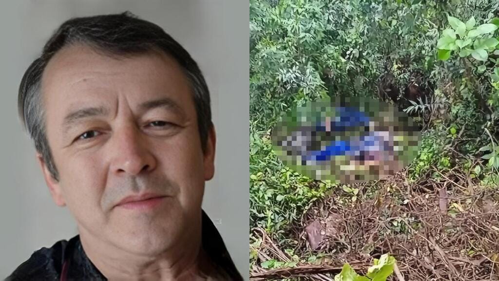 João Paulo Fernandes da Silva, de 57 anos, que estava desaparecido, foi encontrado morto nesta segunda-feira (22), em Bento Gonçalves.