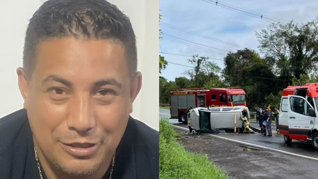 Luciano Languer Ribeiro, de 49 anos, perde a vida em acidente na BR-470, no bairro Maria Goretti, em Bento Gonçalves.
