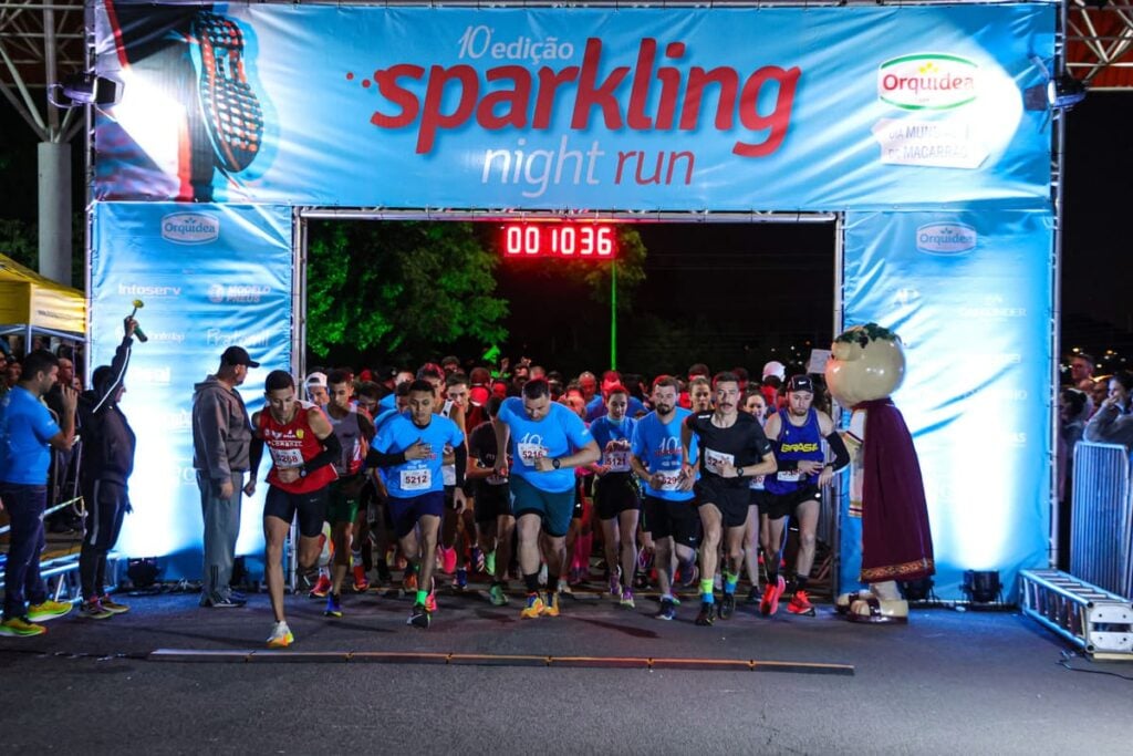 Virada do último lote de inscrições para a Sparkling Night Run ocorre nesta quinta-feira.