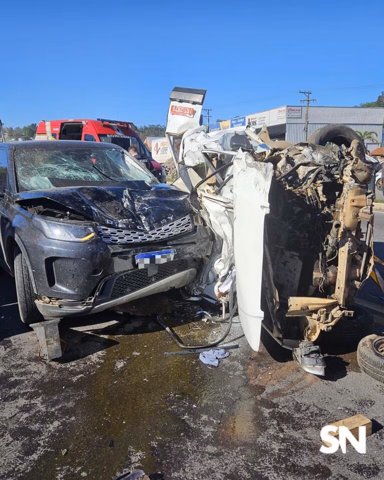 Acidente com morte próximo ao Trevo da Telasul em Garibaldi.